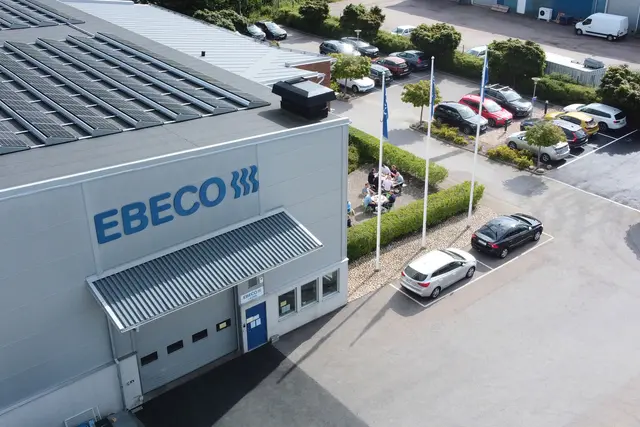 Om Ebeco byggnad