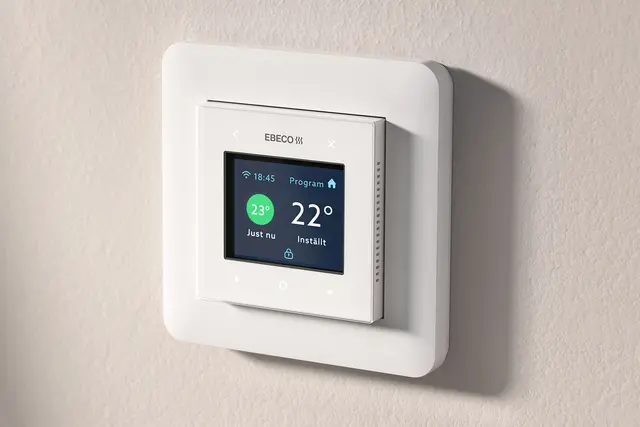 EB-Therm 500 på vägg i miljö